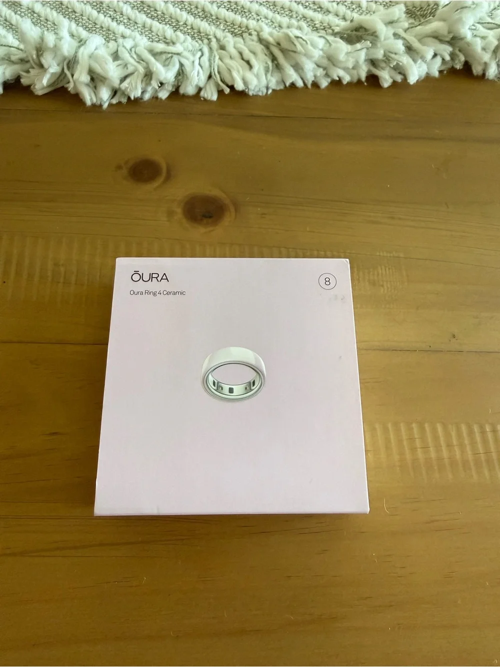 Oura ring Ceramic Ring - Pink